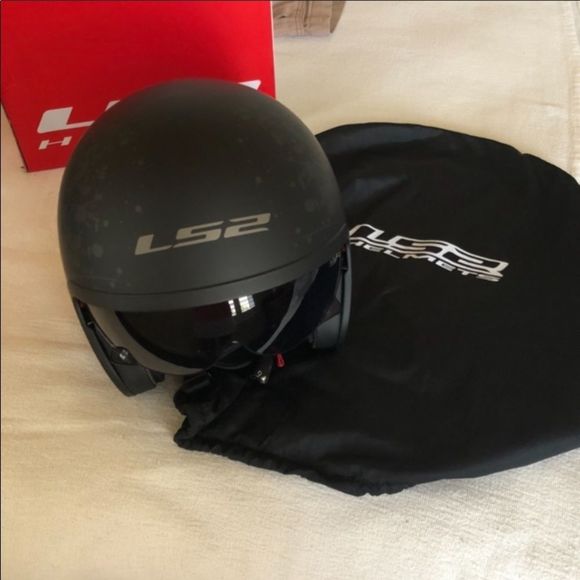 LS2 Spitfire Other - LS2 Spitfire Black Flag helmet